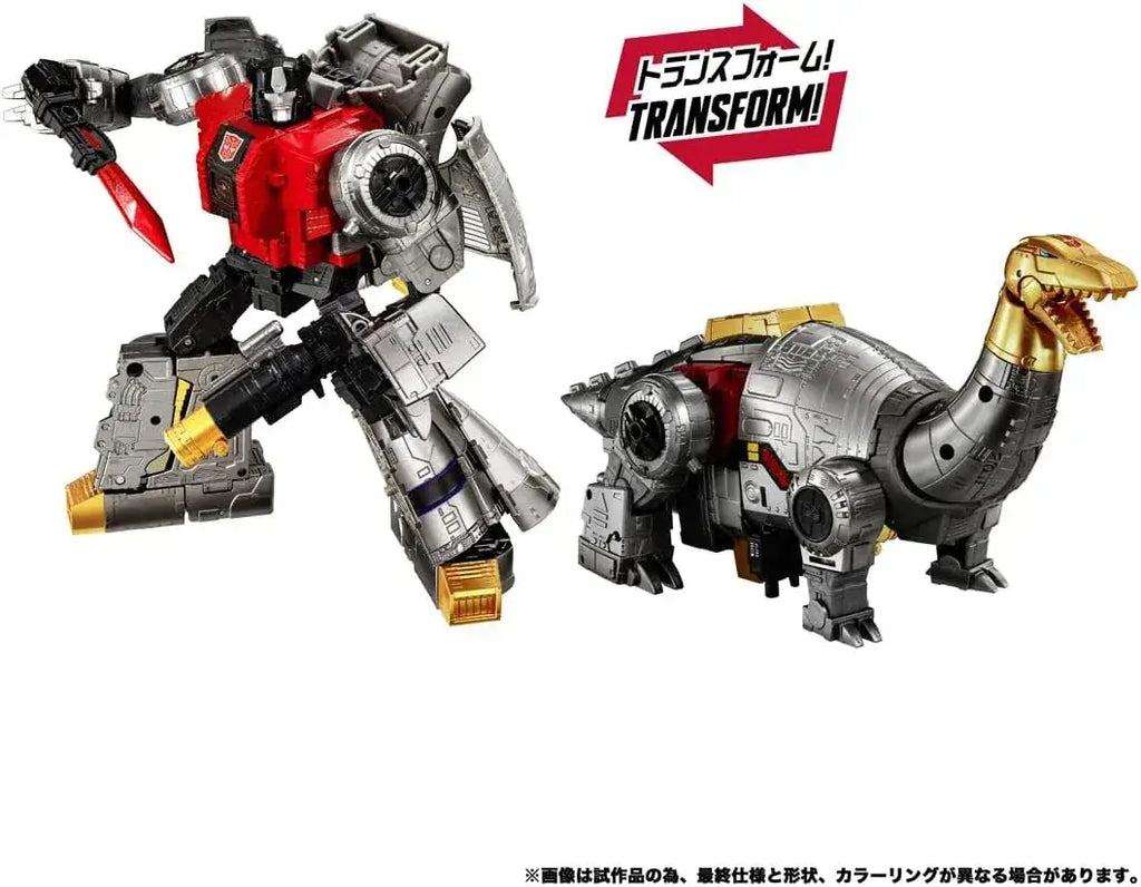 Takara Tomy T SPARK Dinobot Island Transformers Figure Set 2pc
