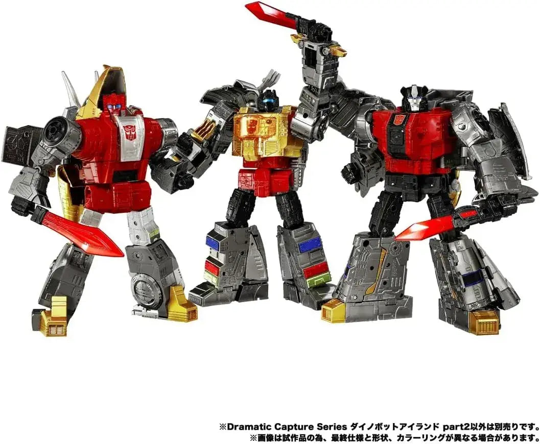 Takara Tomy T SPARK Dinobot Island Transformers Figure Set 2pc