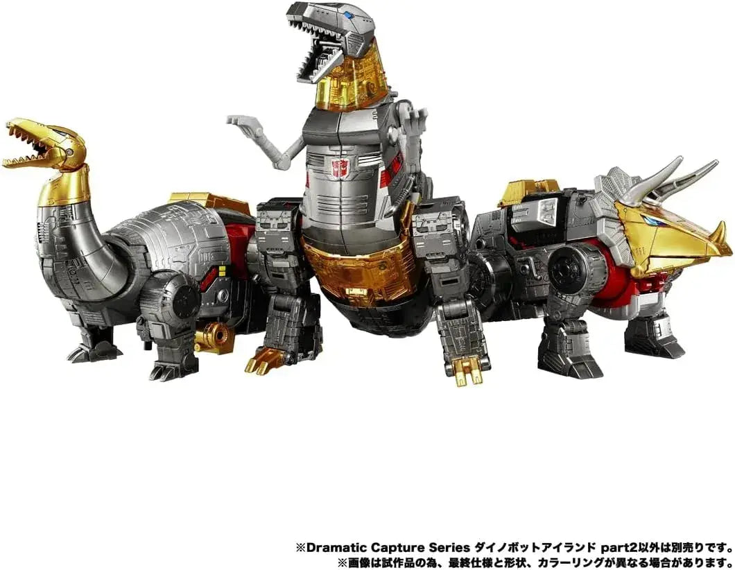 Takara Tomy T SPARK Dinobot Island Transformers Figure Set 2pc