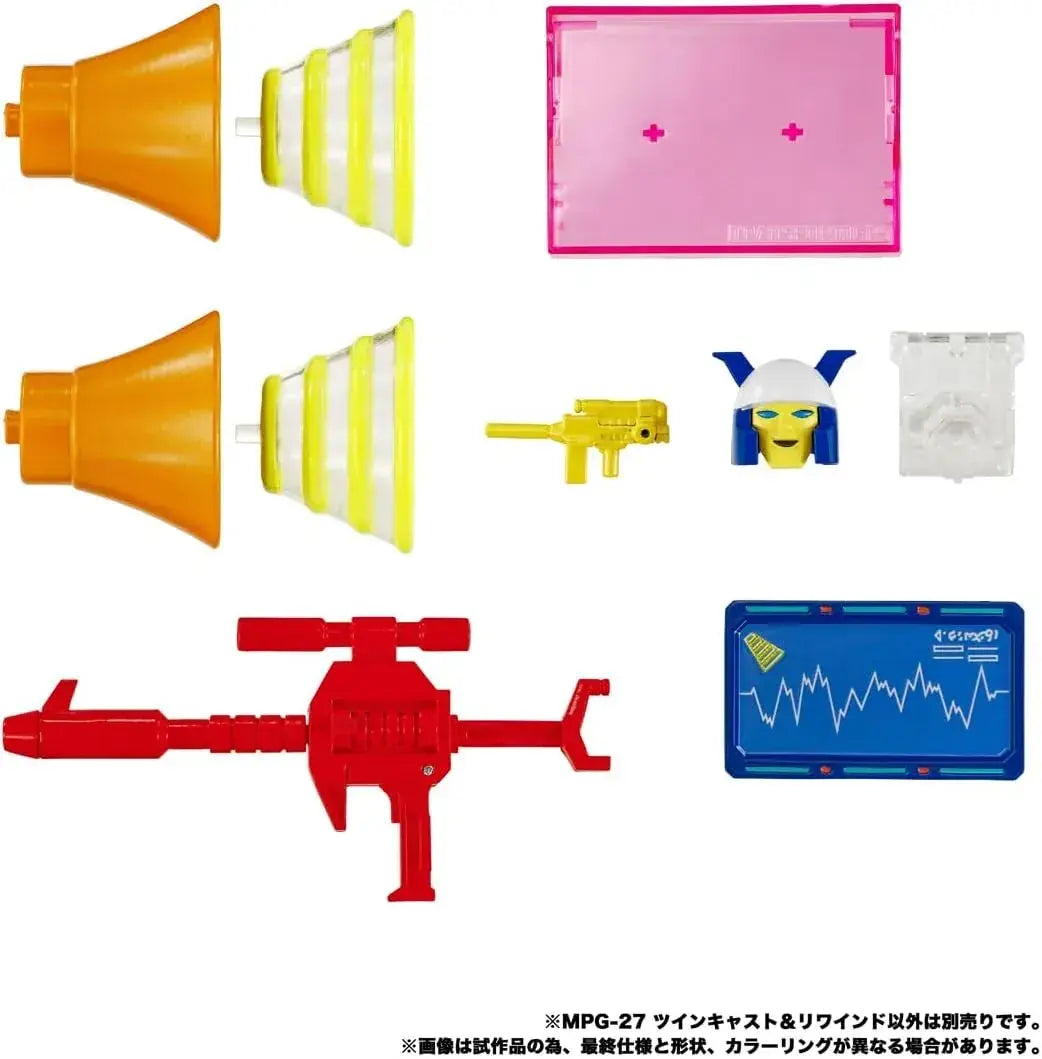 Takara Tomy T SPARK Transformers MPG 27 Twin Cast Figure Set