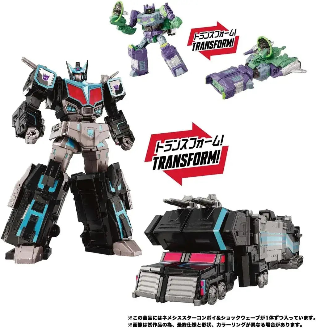 Takara Tomy T Spark Transformers Nemesis Star Convoy Black Figure