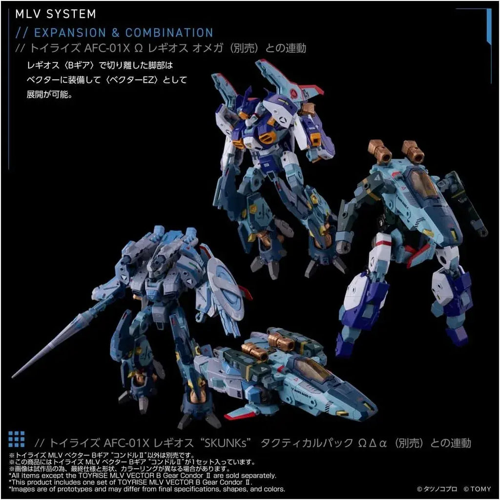 Takara Tomy Toyrise MLV Vector B Gear Condor II Mecha Figure