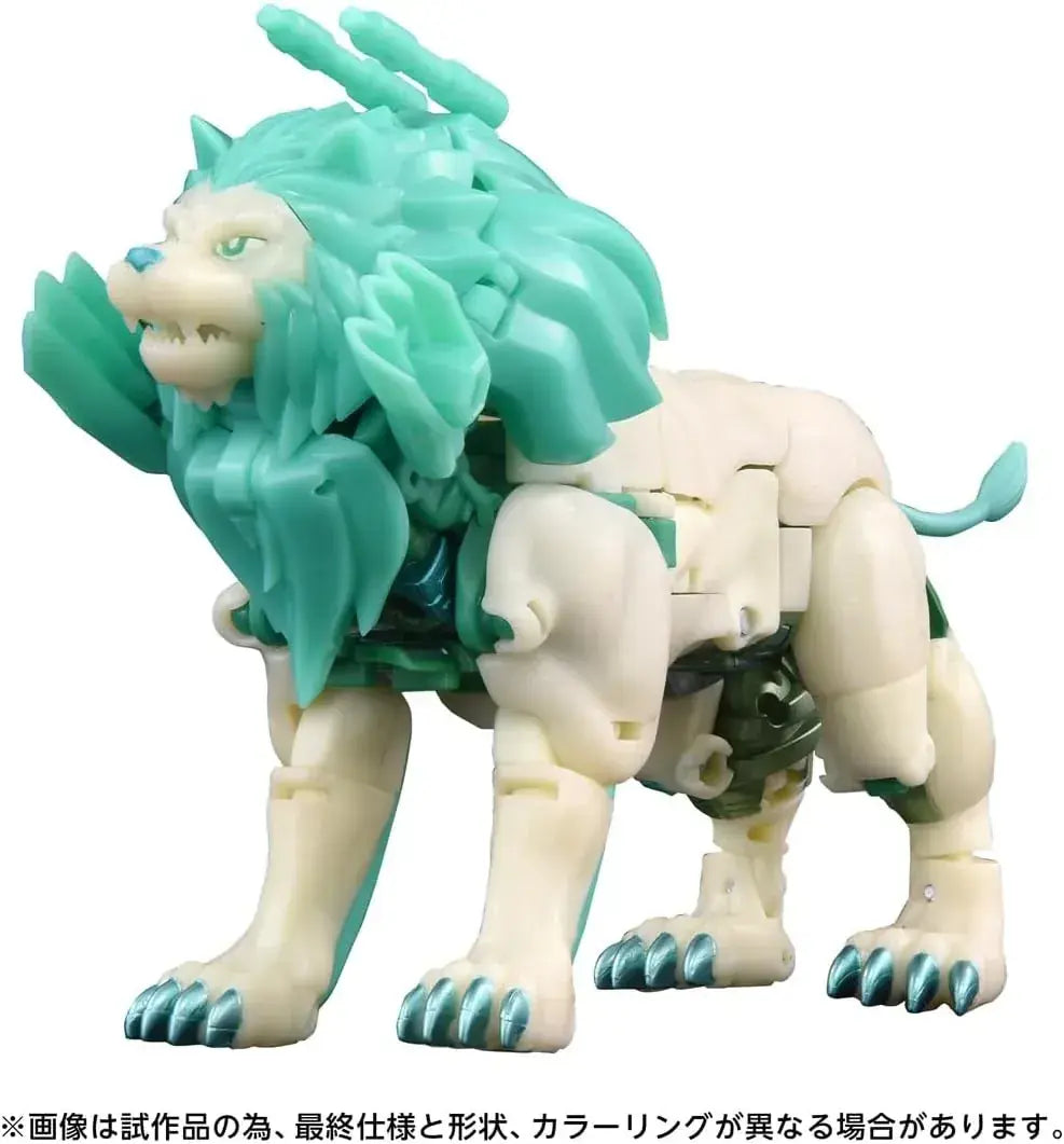 Takara Tomy Transformers Ryo Convoy Green Lion Figure, 2 Modes