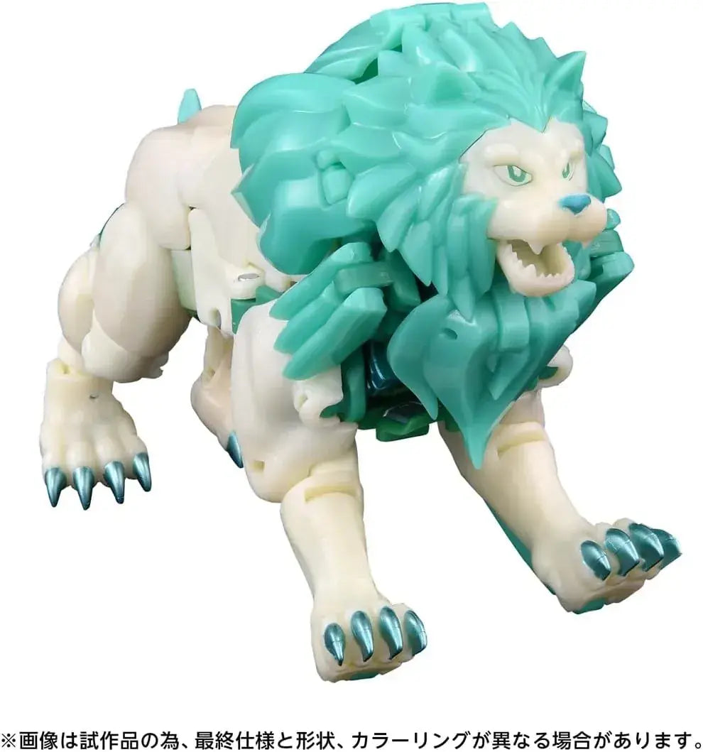 Takara Tomy Transformers Ryo Convoy Green Lion Figure, 2 Modes