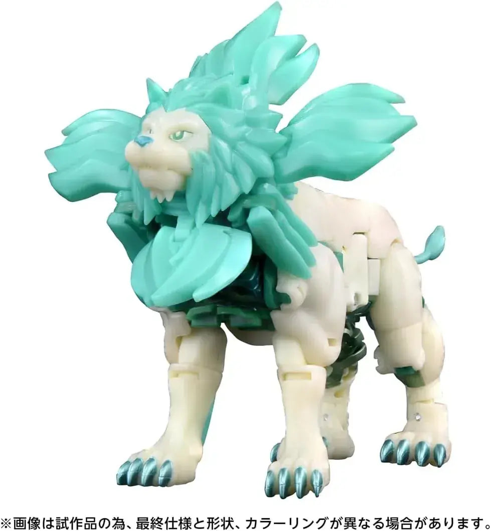 Takara Tomy Transformers Ryo Convoy Green Lion Figure, 2 Modes