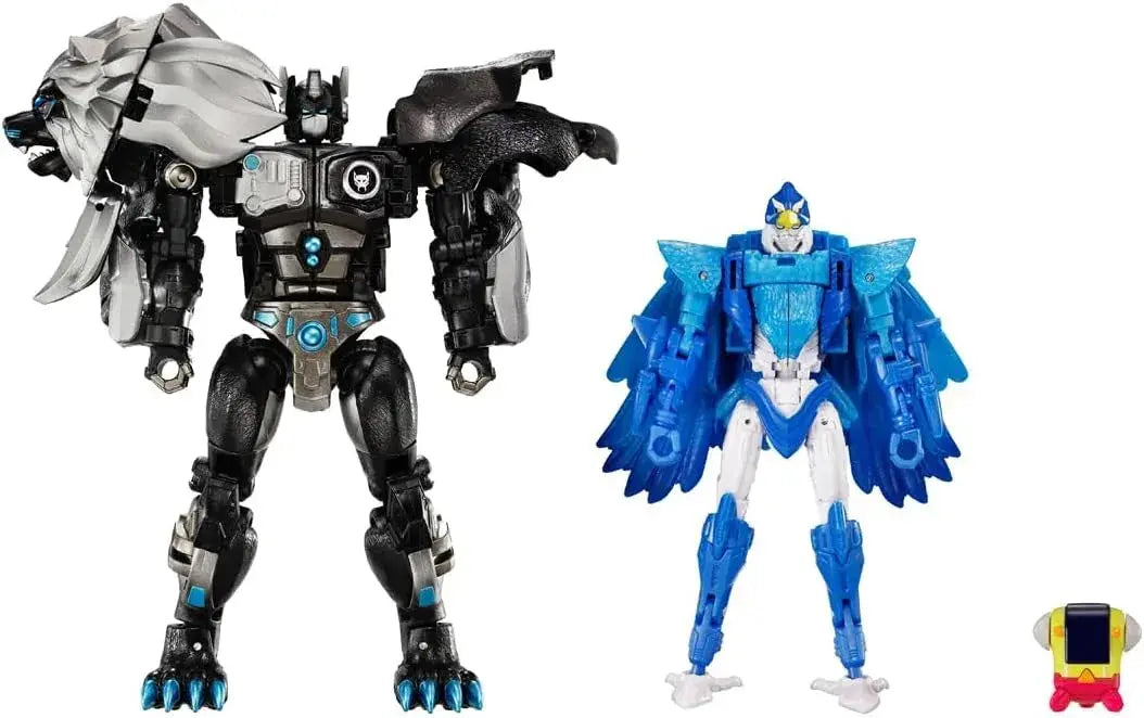 Takara Tomy Transformers SPARK NL 09 Dark Amber Leo Prime Figure Set