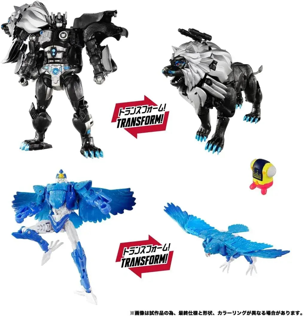 Takara Tomy Transformers SPARK NL 09 Dark Amber Leo Prime Figure Set