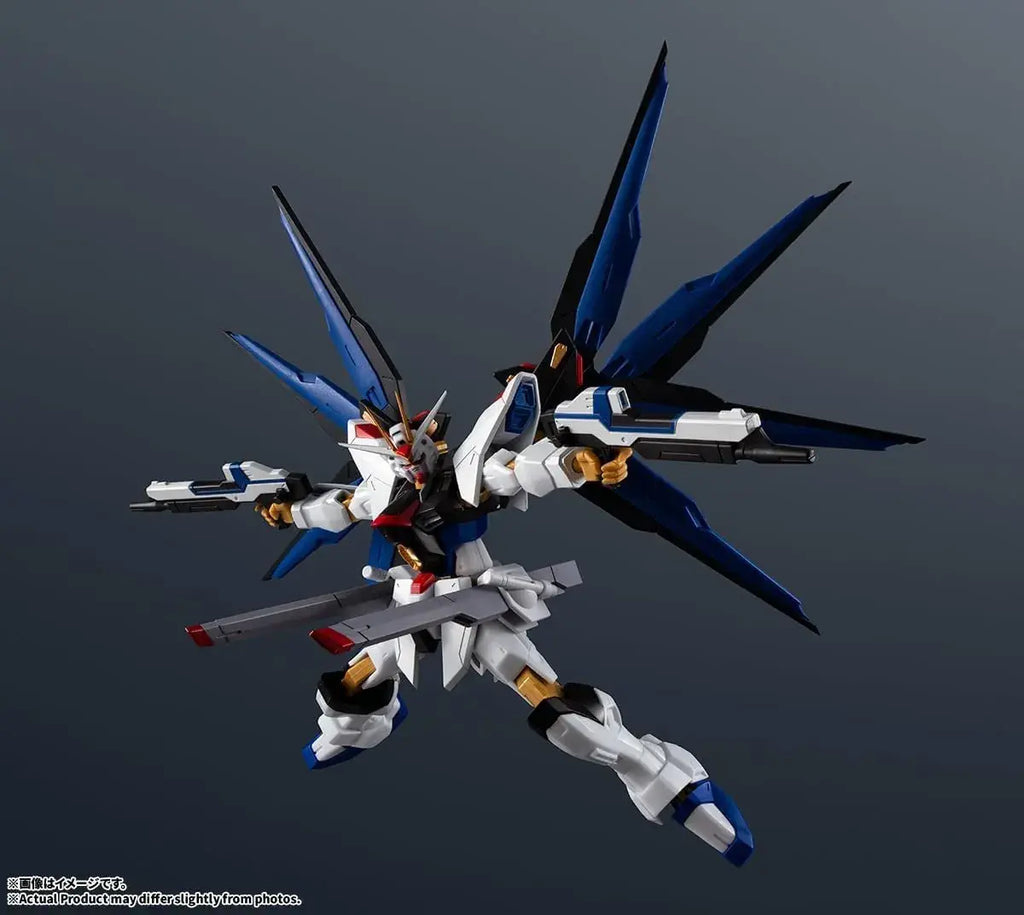 Tamashii Nations Gundam Universe Strike Freedom Figure 150mm for Display