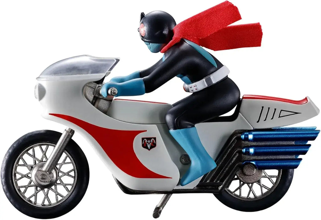Tamashii Nations Popinica Cyclone Die Cast Figure - Kamen Rider