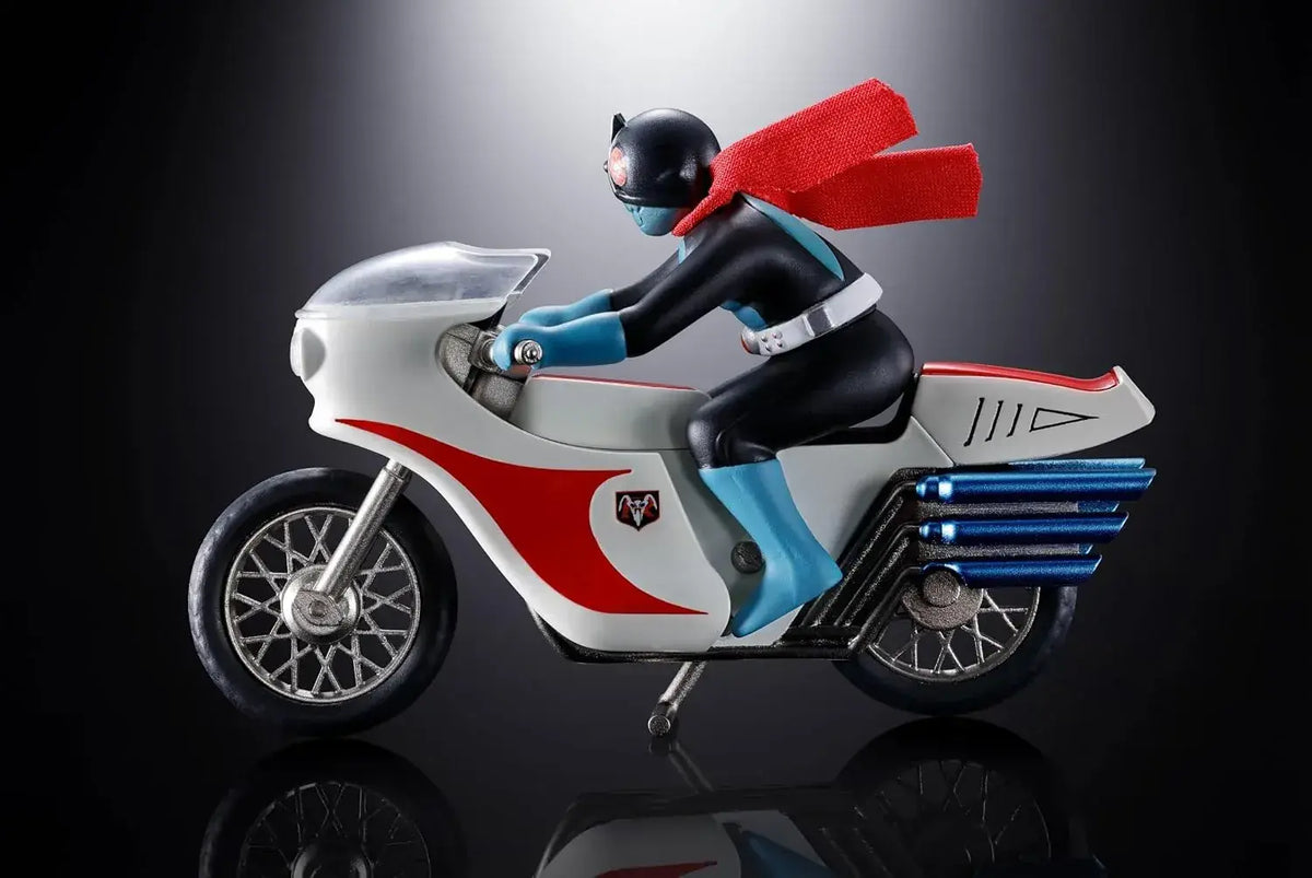 Tamashii Nations Popinica Cyclone Die Cast Figure - Kamen Rider