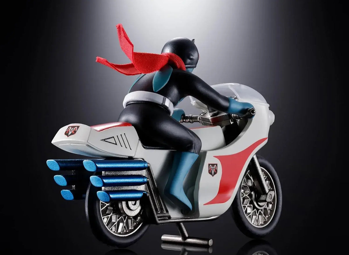Tamashii Nations Popinica Cyclone Die Cast Figure - Kamen Rider