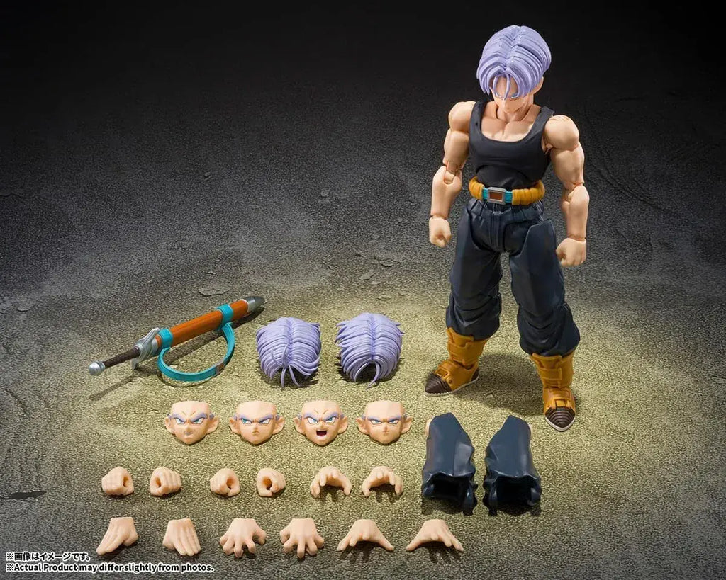 Tamashii Nations S.H.Figuarts Trunks Z Warrior Figure 5.5-Inch