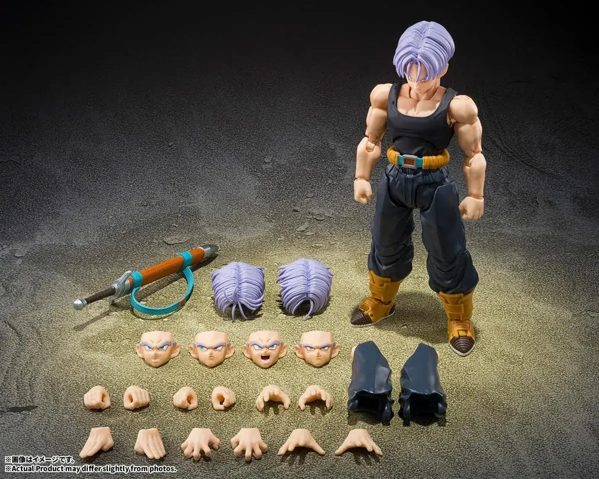 Tamashii Nations S.H.Figuarts Trunks Z Warrior Figure 5.5-Inch