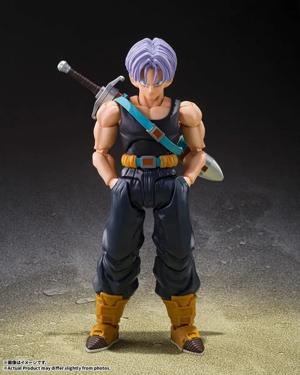Tamashii Nations S.H.Figuarts Trunks Z Warrior Figure 5.5-Inch