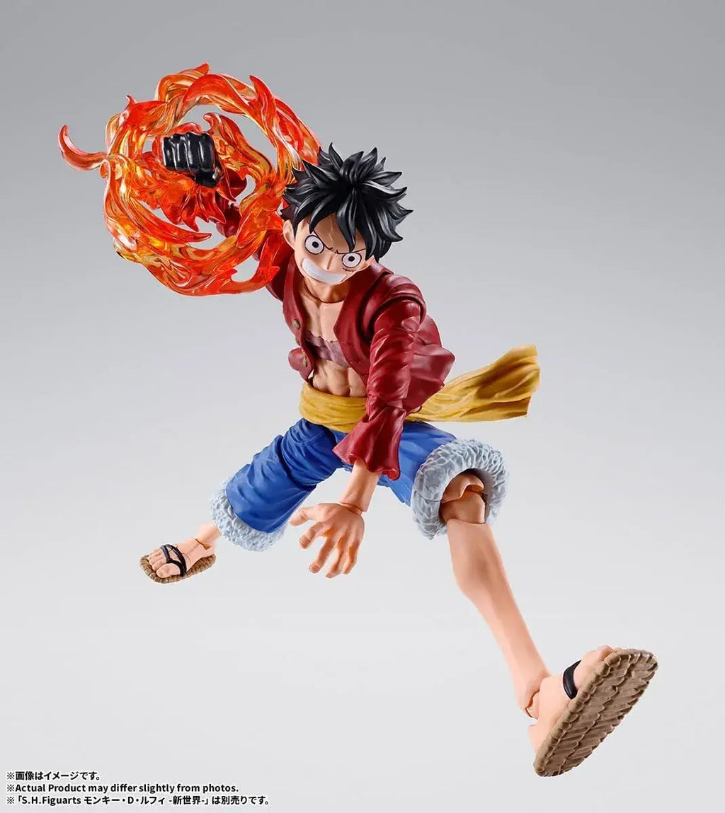 Tamashii Nations Figuarts Monkey D Luffy New World Parts Set