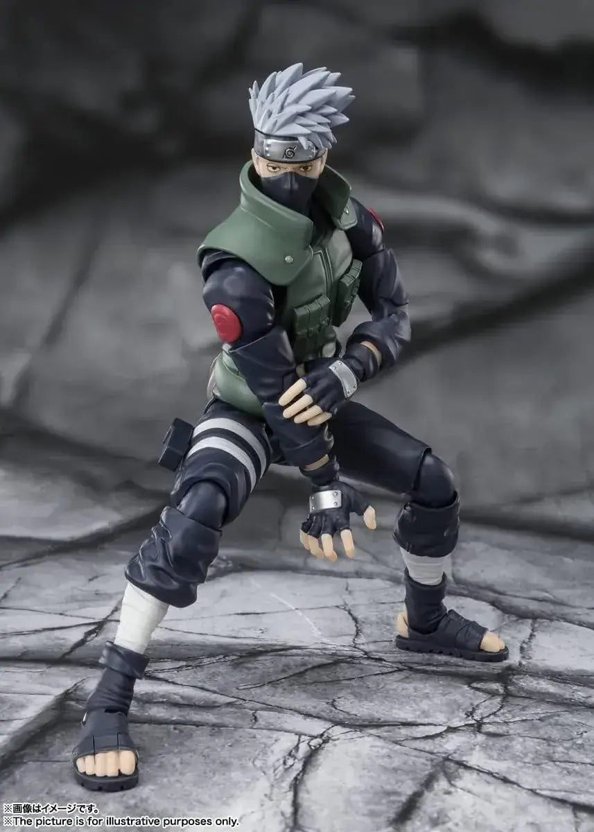 Tamashii Nations S.H. Figuarts Kakashi Naruto Multicolor Figure