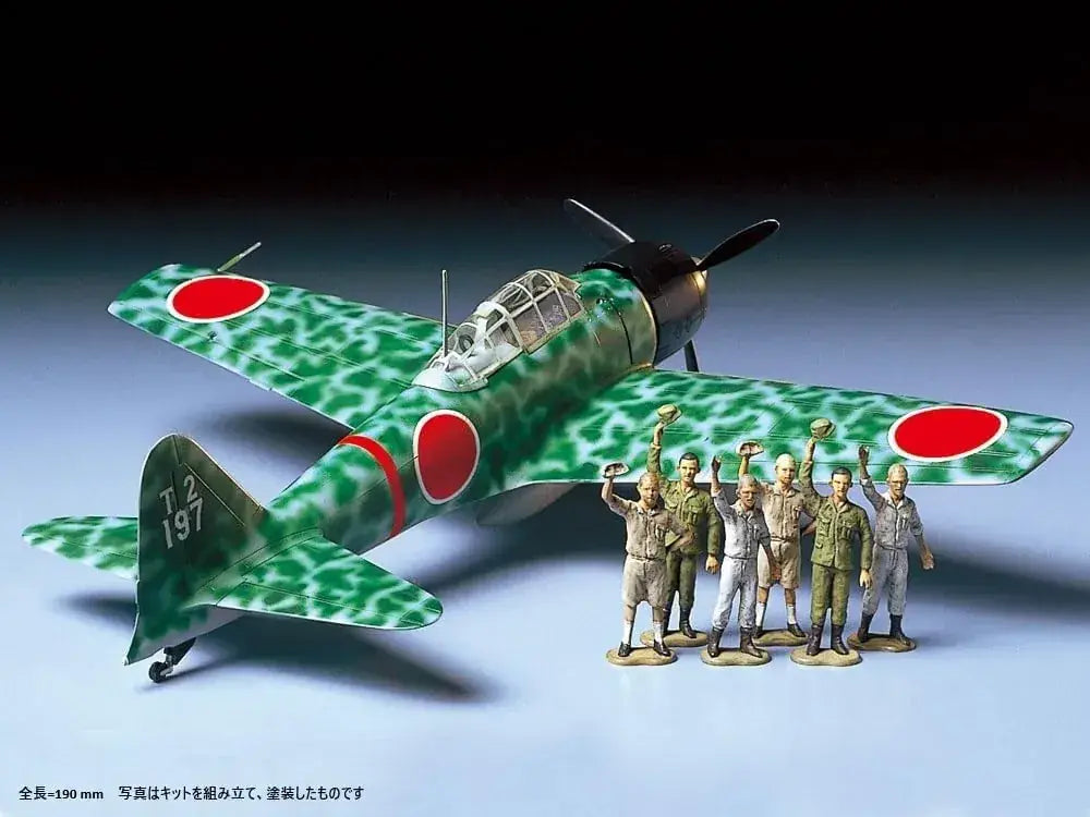 Tamiya A6M3 Zero Fighter 1/48 Scale Plastic Model Assembly Kit