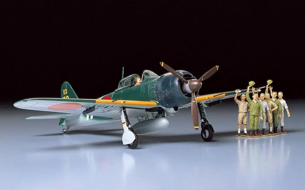 Tamiya A6M5c Zero Fighter 1/48 Plastic Model Aircraft Kit