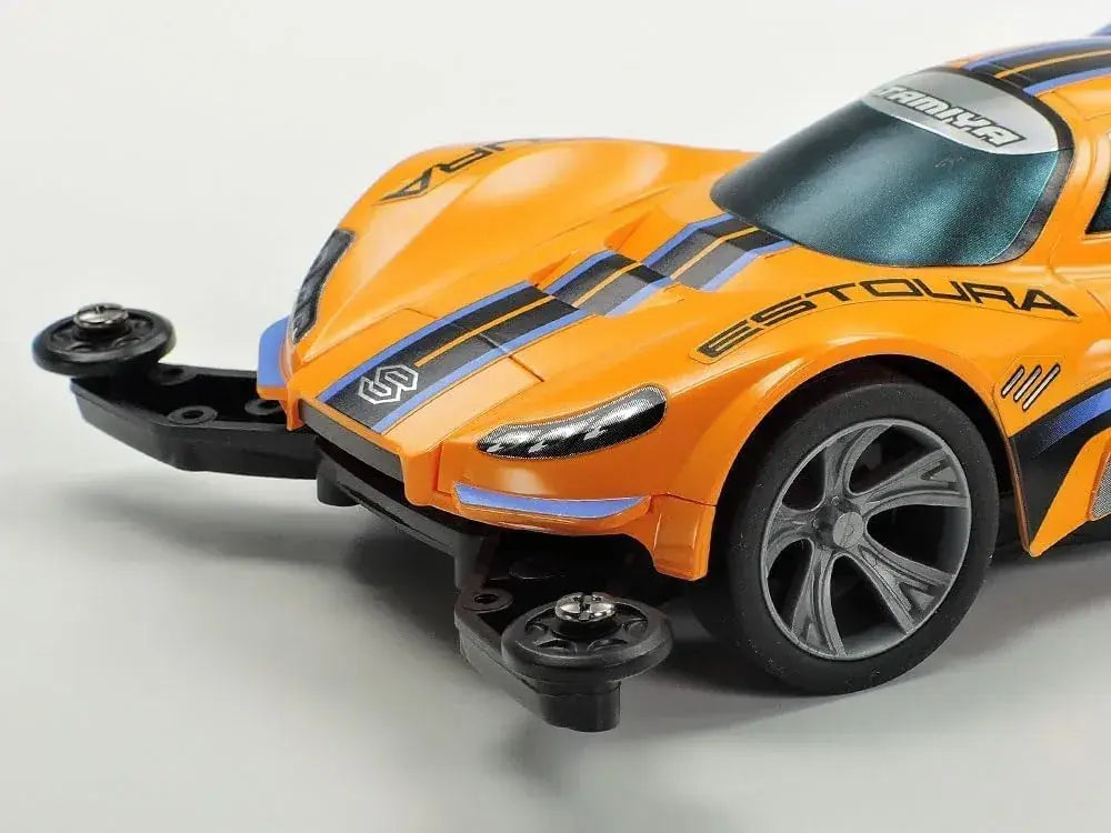 Tamiya Mini 4WD Estera MA Chassis Orange Racing Car Assembly Kit