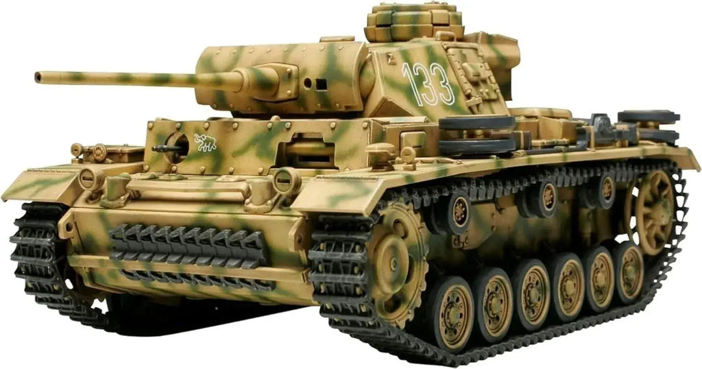 Tamiya Panzer III L Tank 1/48 Scale Military Plastic Model Kit