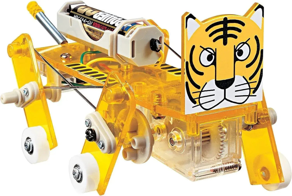 Tamiya Roboticraft Mecha Tiger Walking Robot Kit, 4 Legs Model