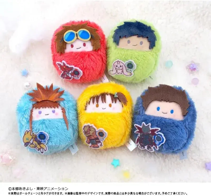 Tapioca Digimon Tamers Kurumita Pinui Figure 5-Piece Box Set