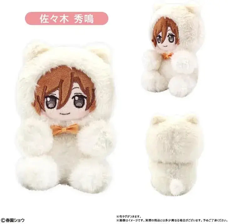 Tapioca Sasaki Miyano Hideno Pitapitano 360° Figure Display Toy