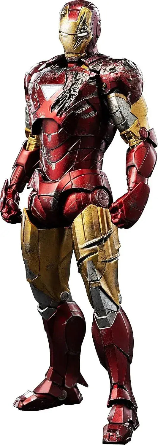 threezero Iron Man Mark 6 Battle-Scarred DLX Figure & Accessories