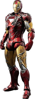 threezero Iron Man Mark 6 Battle-Scarred DLX Figure & Accessories