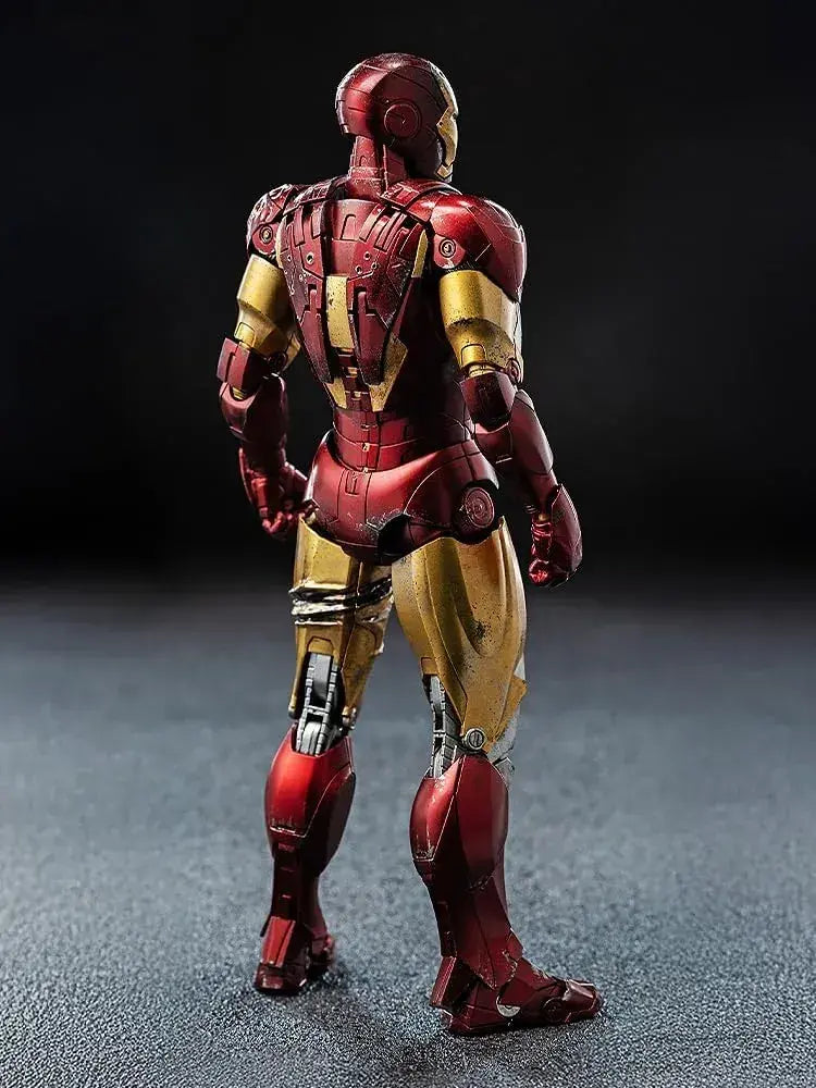 threezero Iron Man Mark 6 Battle-Scarred DLX Figure & Accessories