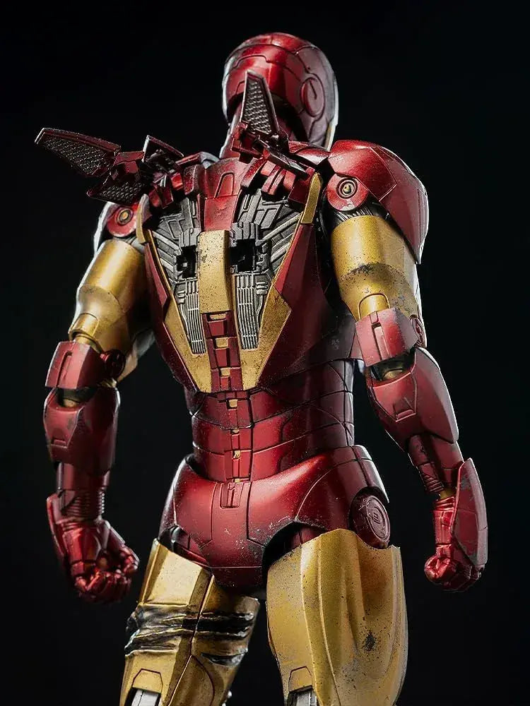 threezero Iron Man Mark 6 Battle-Scarred DLX Figure & Accessories