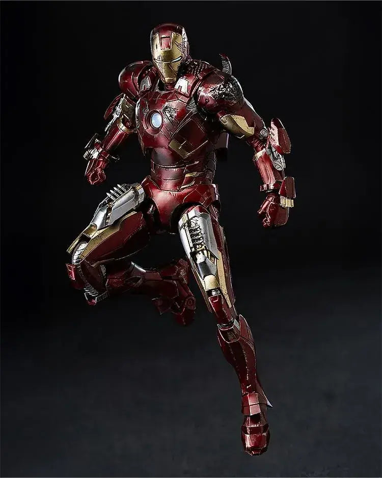 threezero Marvel Iron Man Mark 7 Battle Damage Figure 6.9-Inch