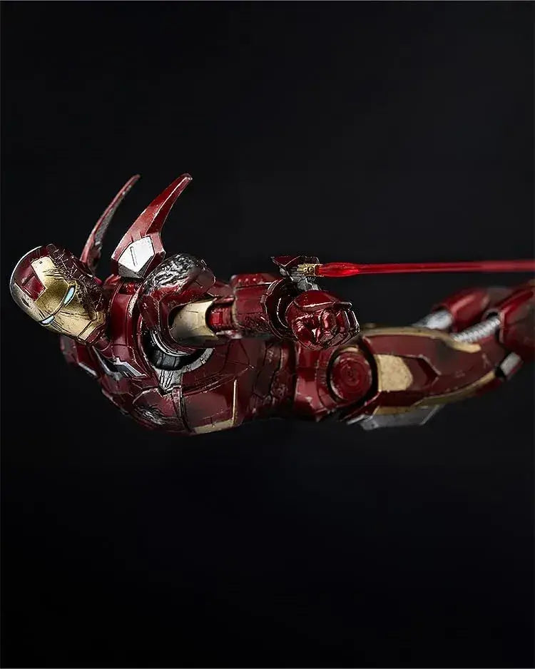 threezero Marvel Iron Man Mark 7 Battle Damage Figure 6.9-Inch