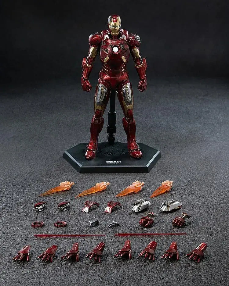 threezero Marvel Iron Man Mark 7 Battle Damage Figure 6.9-Inch