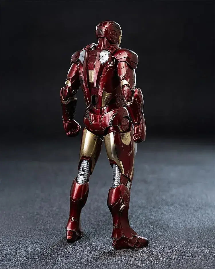 threezero Marvel Iron Man Mark 7 Battle Damage Figure 6.9-Inch