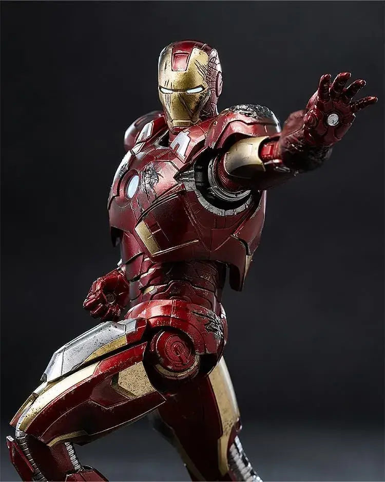 threezero Marvel Iron Man Mark 7 Battle Damage Figure 6.9-Inch
