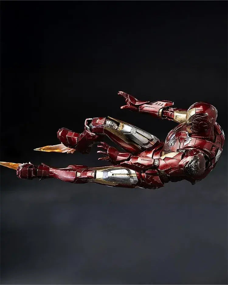 threezero Marvel Iron Man Mark 7 Battle Damage Figure 6.9-Inch