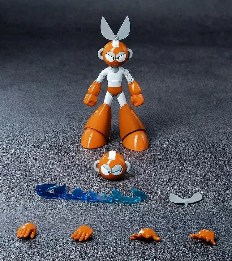 threezero MDLX Mega Man Cutman Poseable Figure, 12.1 cm Model