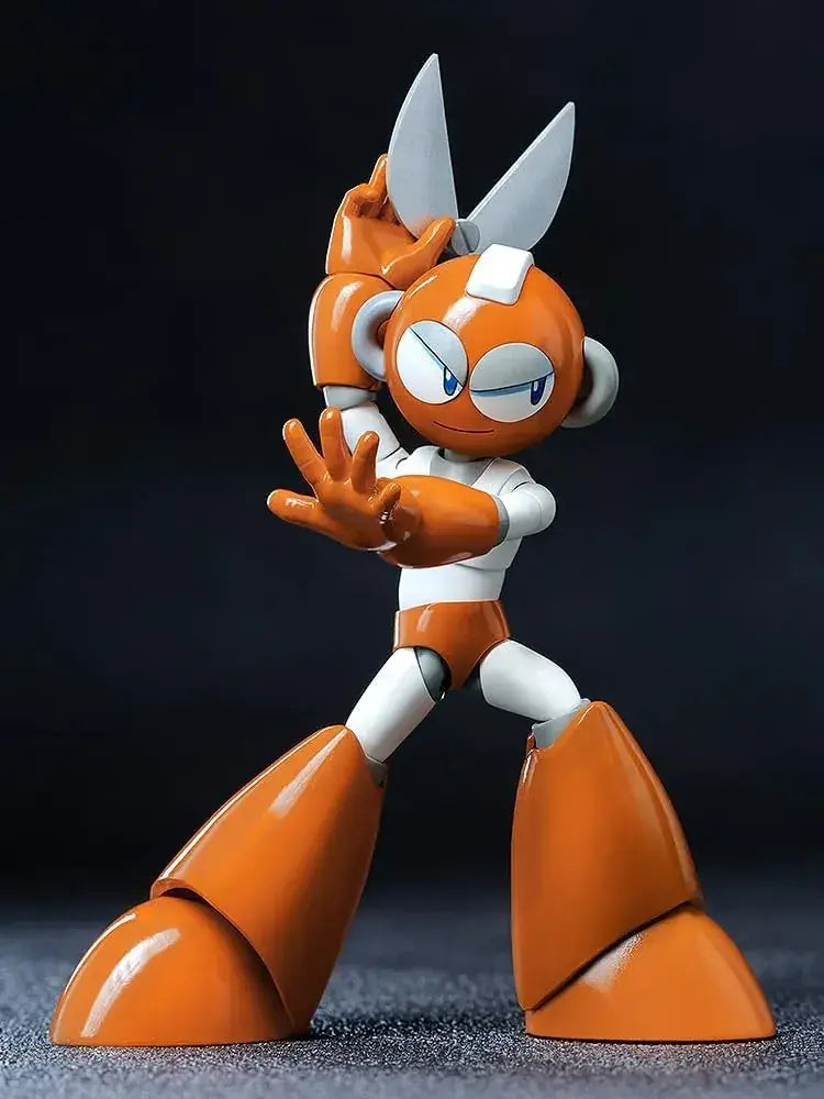 threezero MDLX Mega Man Cutman Poseable Figure, 12.1 cm Model