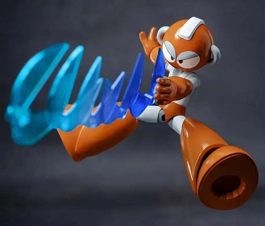 threezero MDLX Mega Man Cutman Poseable Figure, 12.1 cm Model