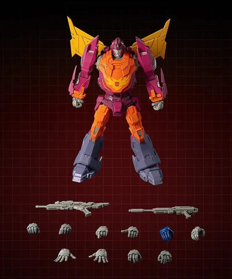 Threezero Transformers MDLX Hot Rod Die Cast Figure, 7.1 Inch