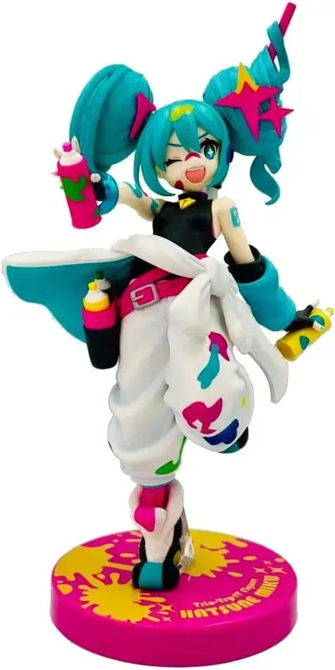 Thunder Tech Hatsune Miku Trio Try iT Paint Girl Figure 7.5-inch