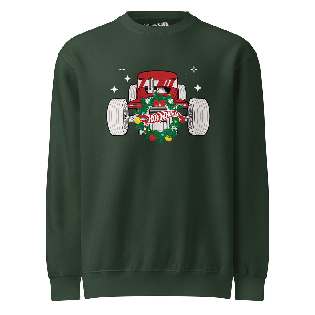 Hot Wheels Holidays Green Sweatshirt