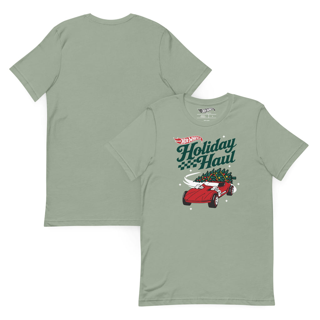 Hot Wheels Holiday Haul Green T-shirt