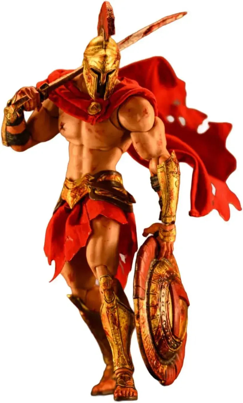 Wind Toys Leonidas I Damaged Version 1:12 Scale PVC/ABS Figure