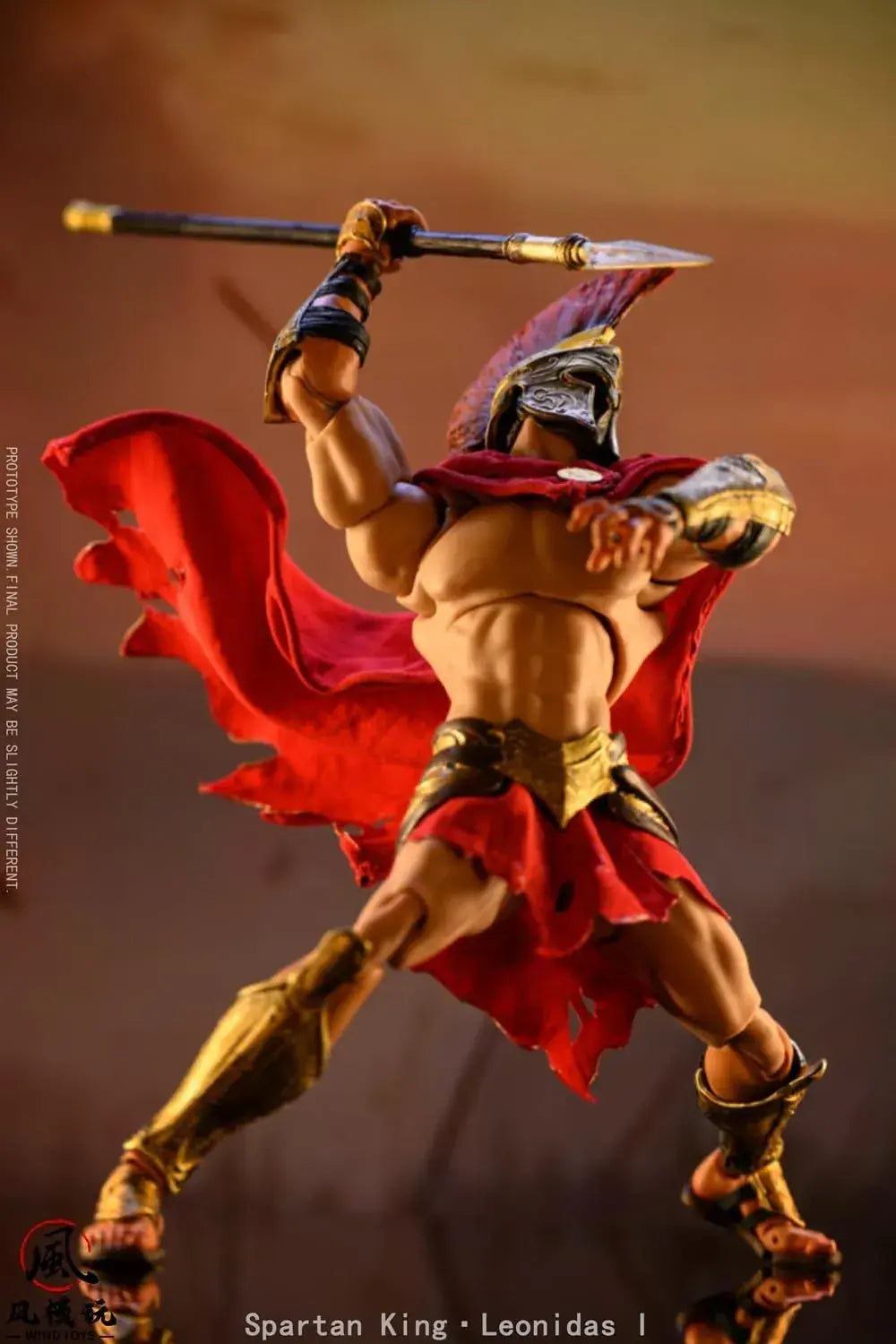 Wind Toys Spartan King Leonidas I Historical Figure 1/12 Scale