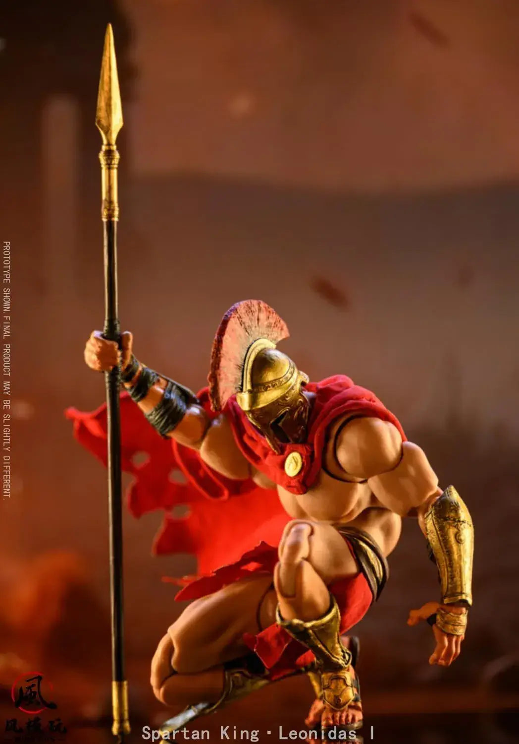Wind Toys Spartan King Leonidas I Historical Figure 1/12 Scale