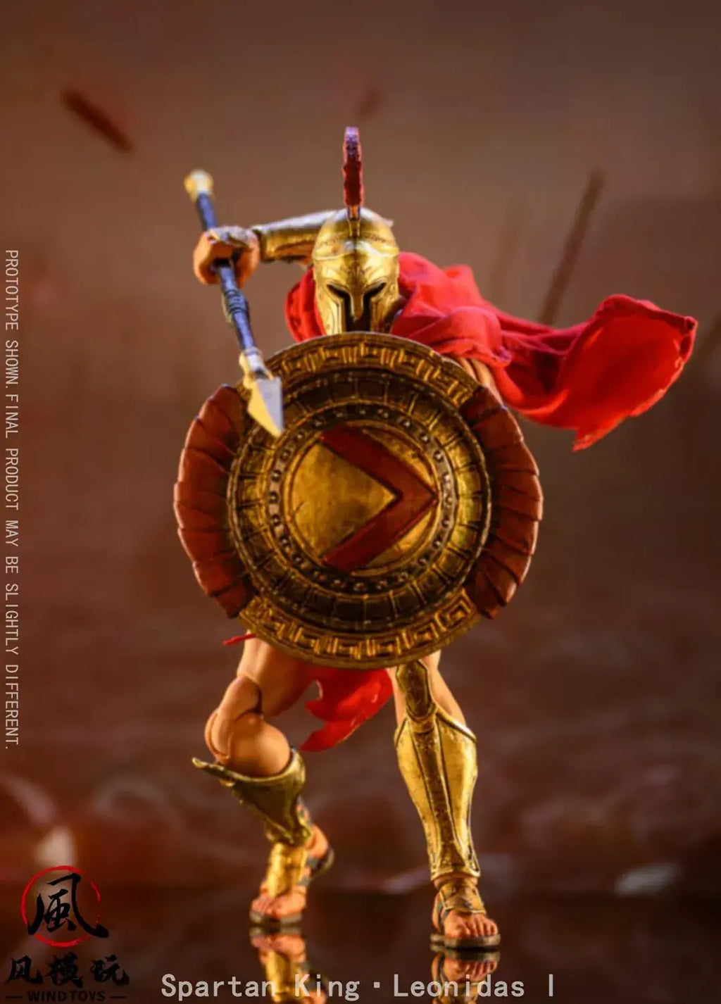 Wind Toys Spartan King Leonidas I Historical Figure 1/12 Scale