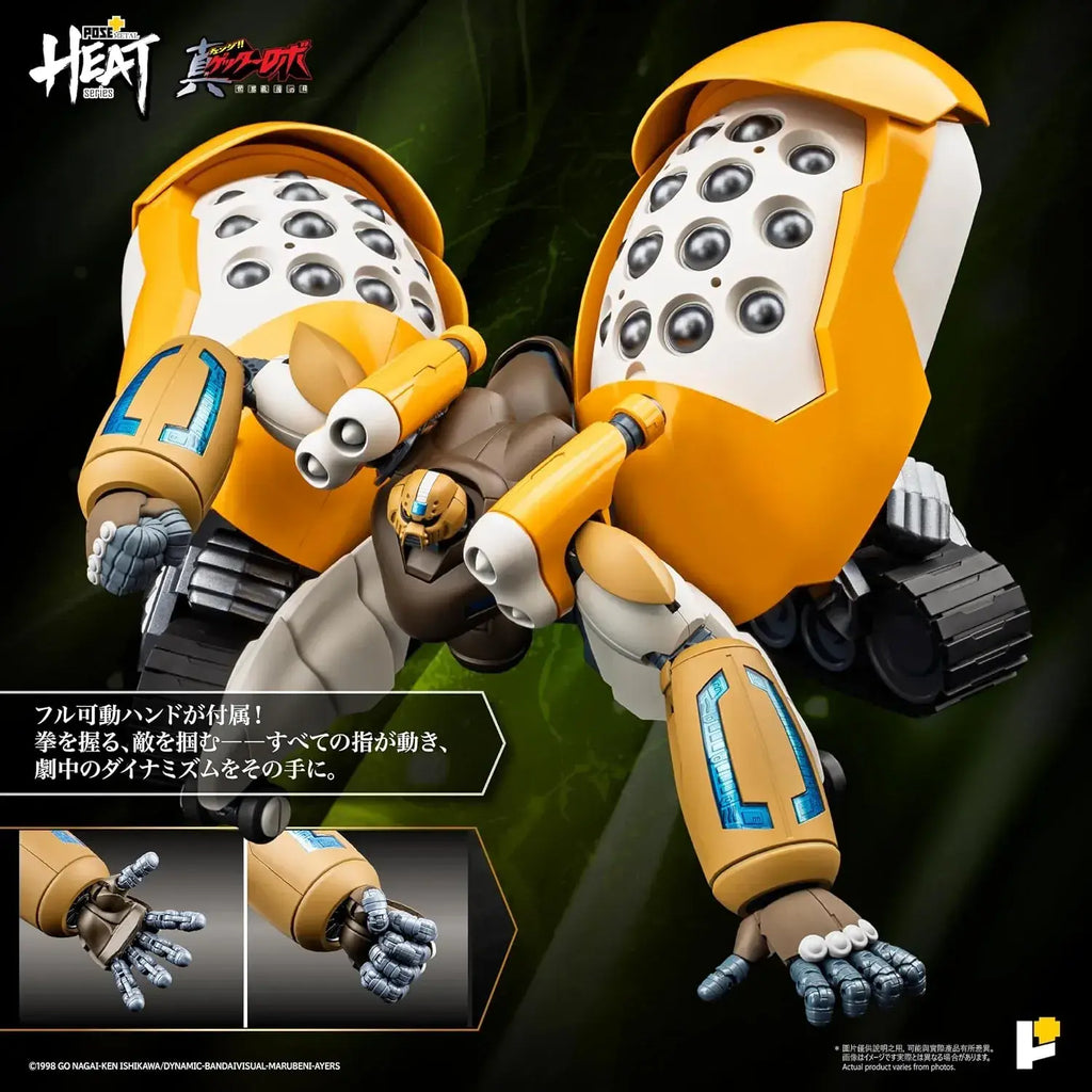 Winelot Limited Pose Plus Metal Heat Shin Getter 3 Figure Adjustable