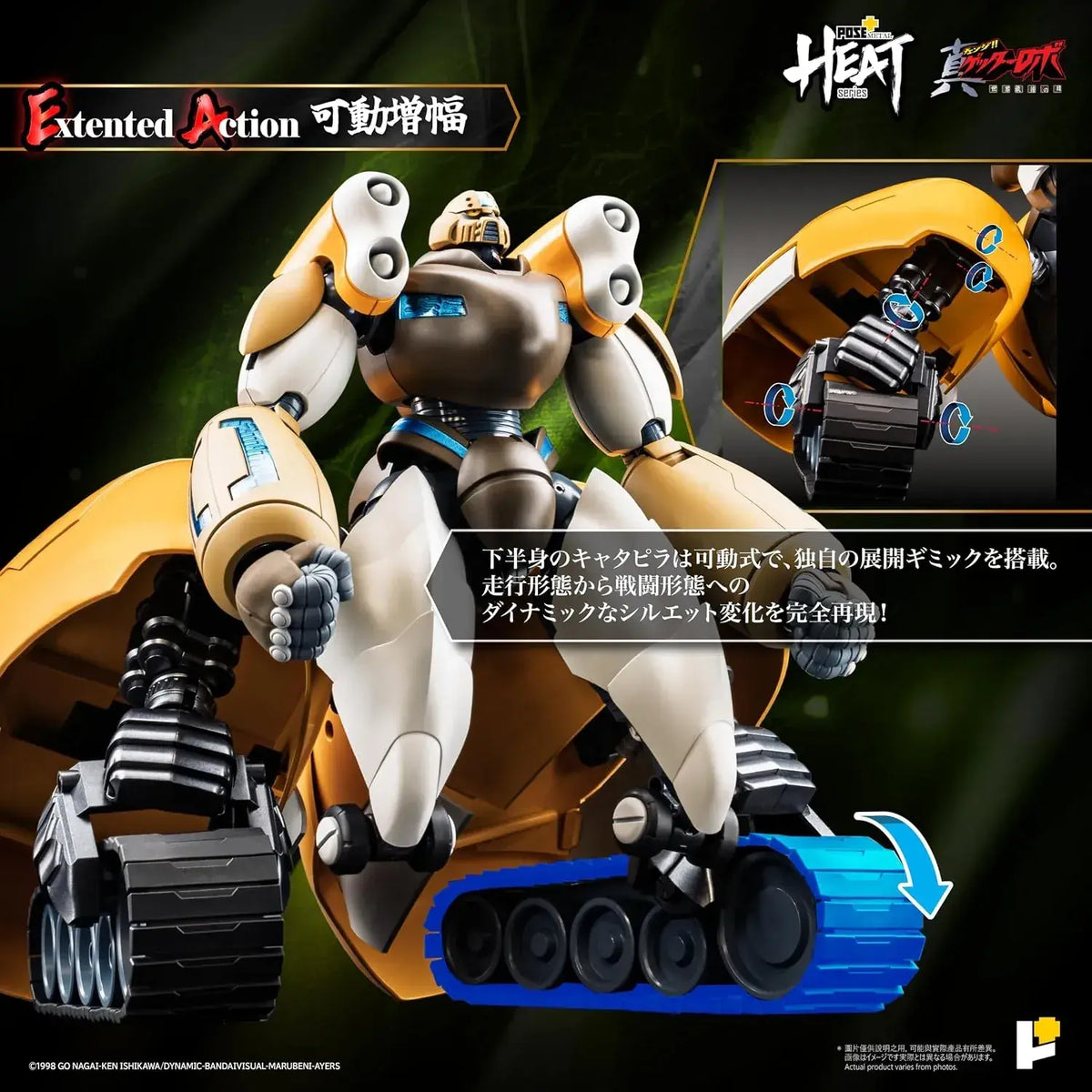 Winelot Limited Pose Plus Metal Heat Shin Getter 3 Figure Adjustable